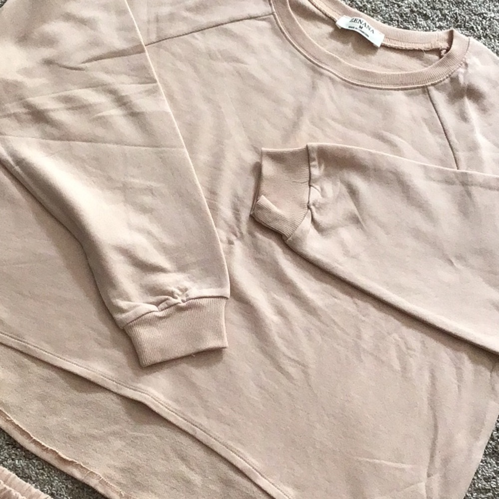 ZENANA SHORTS LOUNGE SET - MEDIUM NWOT - Picture 4 of 7